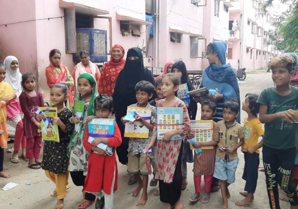 Books Distribution Drive MFF